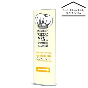 Totem Bifacciale 70x200 da esterno - immagine 1