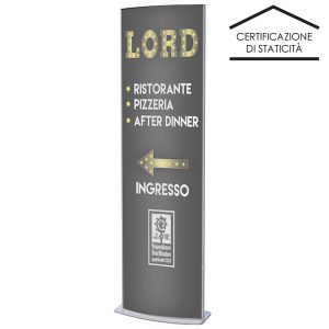 Totem pubblicitario Bifacciale 70x250 da esterno - immagine 1