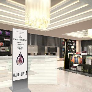 Totem Bifacciale Slim 42x180 - immagine 2