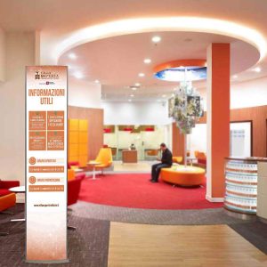 Totem Bifacciale 42x200 da interno - immagine 2