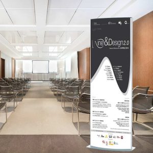 Totem Bifacciale 70x200 da interno - immagine 2