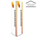 Totem trifacciale 70x200 da interno e esterno