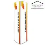 Totem publicitaire à trois faces 70x200 PRO