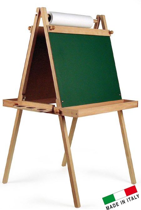 iwl 1 cavalletto lavagna bifacciale per bambini