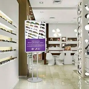 Floor standing Snap Frame,double face, 70x100 - Image 5