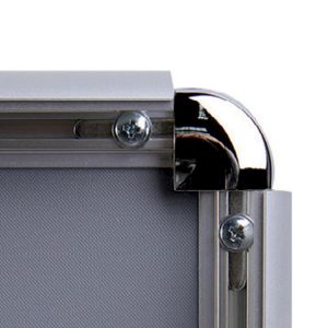 Cornice a scatto da parete A3 angolo tondo - immagine 4