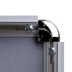 <p>Floor standing Snap Frame single face 70x100 with pocket for brochures 1/3 of A4 - Image 2