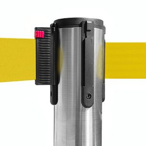 Colonnina segnapercorso Classic con nastro giallo - immagine 2