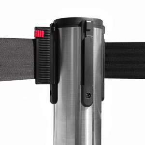 Colonnina segnapercorso Classic con nastro nero - immagine 2