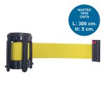 Nastro-ricambio-giallo-di-3-metri-per-colonnina-segna-percorso-e-avvolgitori-a-muro