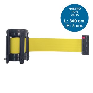 Nastro-ricambio-giallo-di-3-metri-per-colonnina-segna-percorso-e-avvolgitori-a-muro