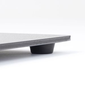 Base in metallo quadrata per bandiere pubblicitarie dettaglio