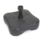 Base zavorrabile per bandiere pubblicitarie riempibile ad acqua o sabbia