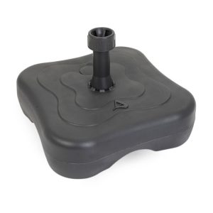 Base zavorrabile per bandiere pubblicitarie riempibile ad acqua o sabbia