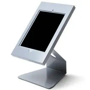 Tablet holder 10" for desk application. SILVER - Image 1