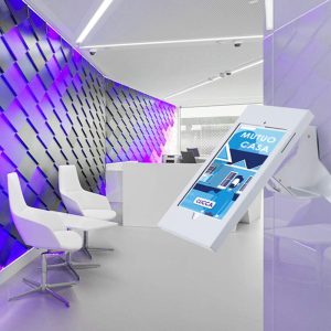 Porta tablet da 10" da parete SILVER - immagine 2