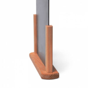 Lavagnetta da tavolo con cornice in legno