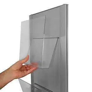 Brochure Holder, single face, with 4 pockets A4 - Image 3