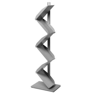 ZIG ZAG Holder, with 6 shelves A4 - Image 1