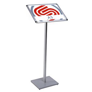 Leggio con cornice A3 e base in MDF laccato - immagine 1