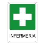 cartello alluminio 250x310 infermeria