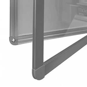 Bacheca Linea Show con anta a libro - immagine 2