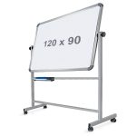 Tableau magnétique autoportant pivotant 120x90