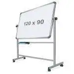 Tableau magnétique autoportant pivotant 120x90