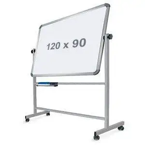 Tableau magnétique autoportant pivotant 120x90