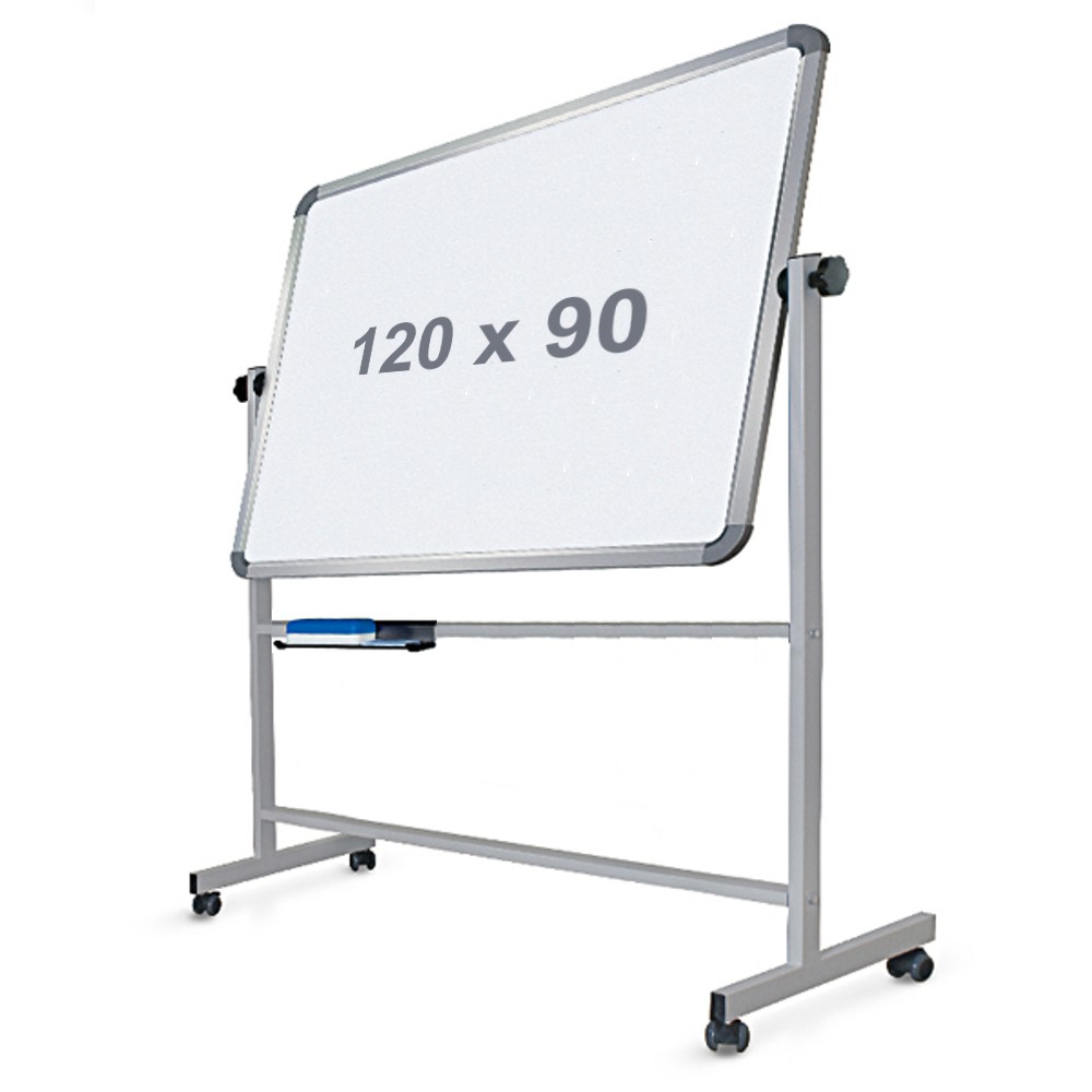 Tableau magnétique autoportant pivotant 120x90