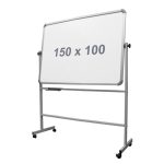Tableau blanc magnétique autoportant 150x100