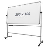 Tableau magnétique autoportant 200x100