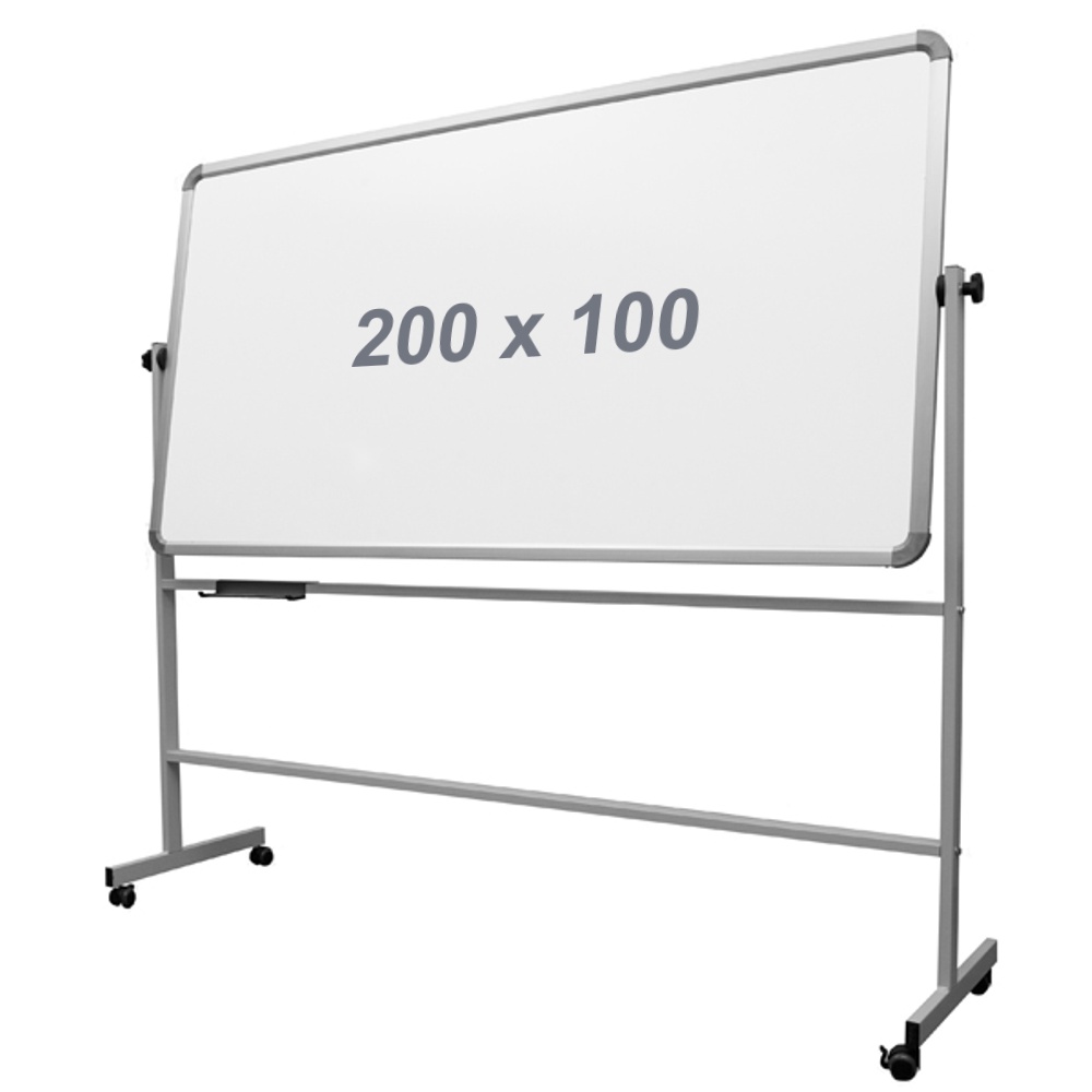 Tableau magnétique autoportant 200x100