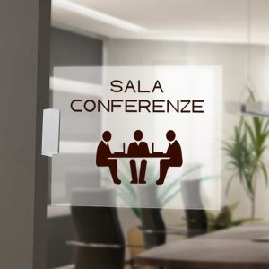 Distanziale SIGN CLAMP argento satinato 80 mm - immagine 2