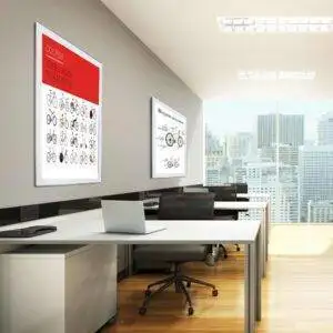 Cornice ultrapiatta magnetica 70x100 - immagine 2