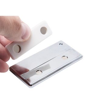 Porta badge magnetico - 70x34 mm - immagine 3