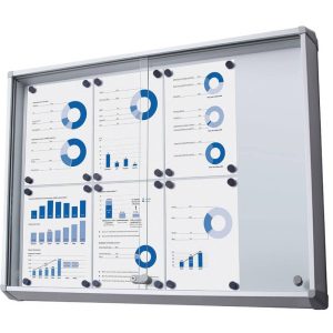 Bacheca Linea Slide con ante scorrevoli - immagine 1
