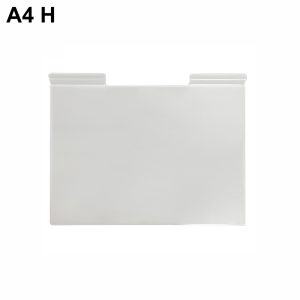 Tasca di ricambio A4 orizzontale per porta avvisi su barra di supporto - immagine 1