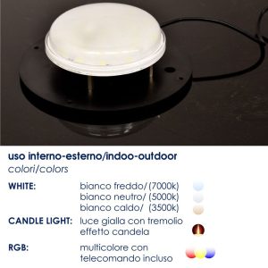 Vaso luminoso Pots Bright Cedar LARGE - immagine 6