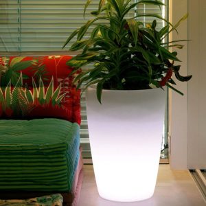 Vaso luminoso Pots Bright Cypress SMALL - immagine 1