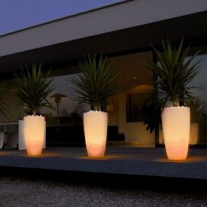 Vaso luminoso Pots Bright Cypress MEDIUM - immagine 1