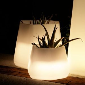 Vaso luminoso Pots Bright Magnolia SMALL – Image 1