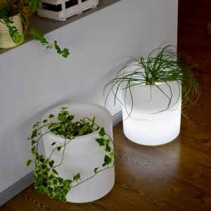 Vaso luminoso Pots Bright Rose - immagine 5