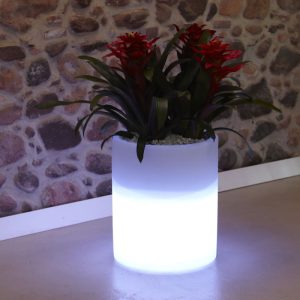 Vaso luminoso Pots Bright Rose - immagine 3