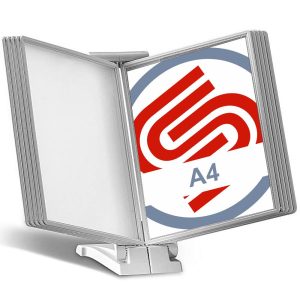 Set di 5 pagine di ricambio formato A4 per espositori a leggio da banco e da parete - immagine 4