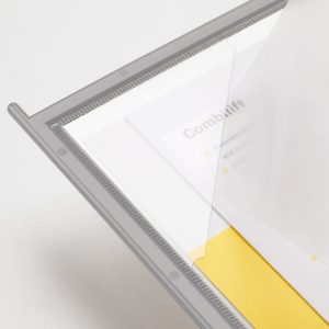 Set di 5 pagine di ricambio formato A4 per espositori a leggio da banco e da parete - immagine 2