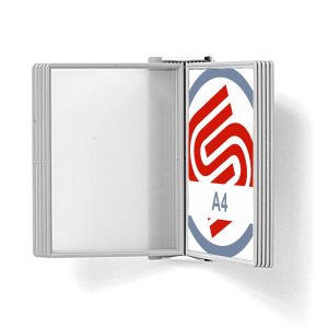 Set di 5 pagine di ricambio formato A4 per espositori a leggio da banco e da parete - immagine 3