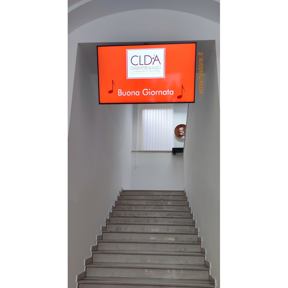 Monitor multimediale digital signage