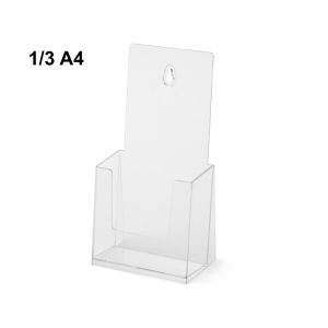 Portadepliant da banco e da parete 1 tasca 1/3 di A4 Linea Economy - immagine 1