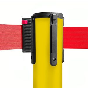 TENDILINEA GIALLO stanchion with 3 meter red tape - Image 2